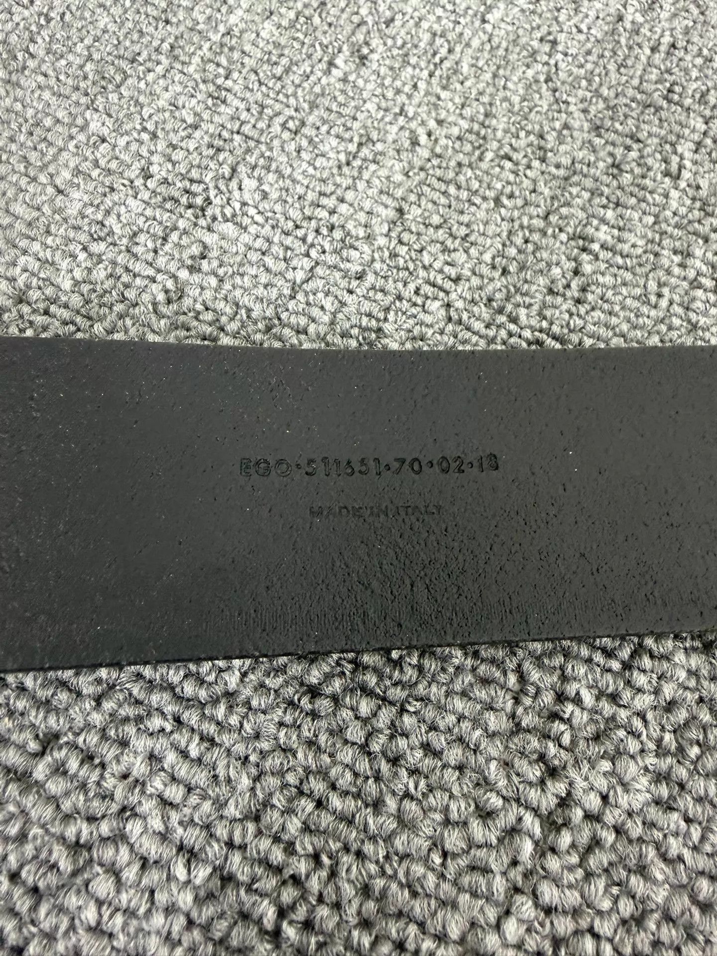 Saint Laurent Paris Black Leather Belt with Silver Buckle Size ONE SIZE - 5 Thumbnail