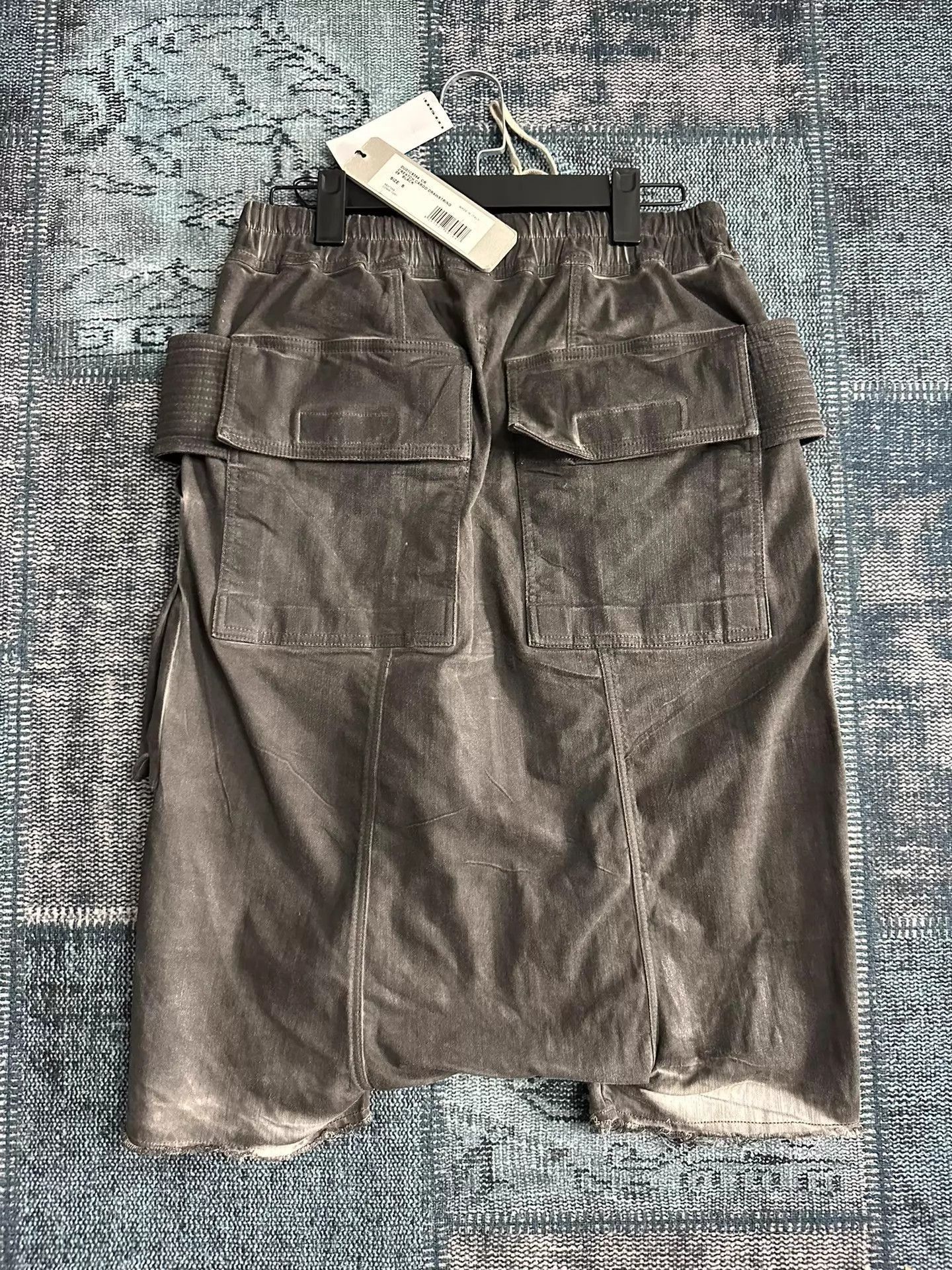 Rick Owens Multi Cargo Shorts with Utility Pockets Size US 32 / EU 48 - 3 Thumbnail
