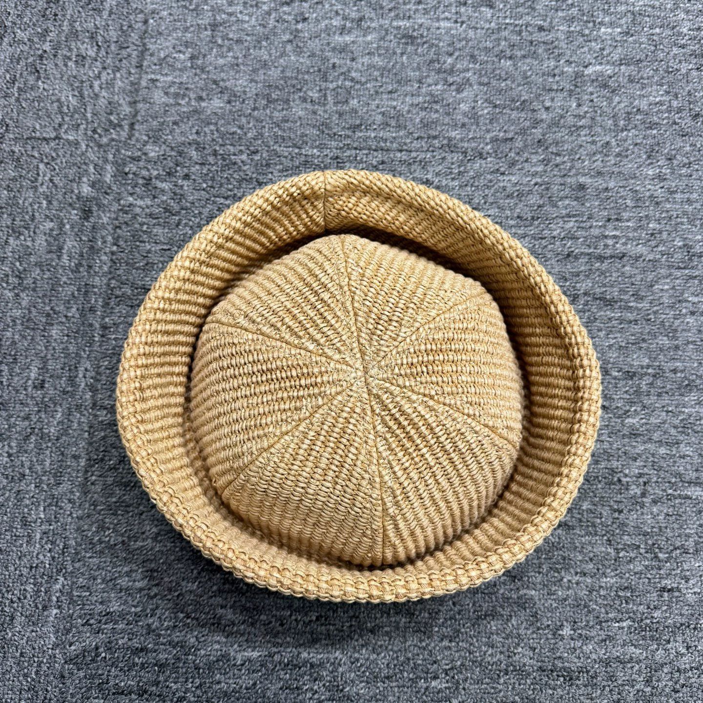 Louis Vuitton Beige Woven Straw Hat Size ONE SIZE - 4 Thumbnail