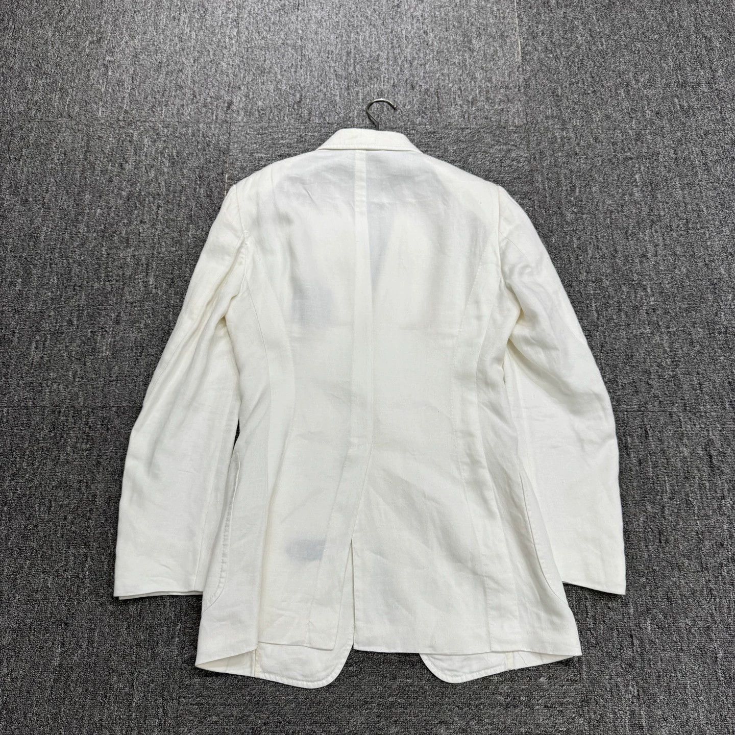 Tom Ford White Linen Button-Front Light Jacket Size US M / EU 48-50 / 2 - 6 Thumbnail