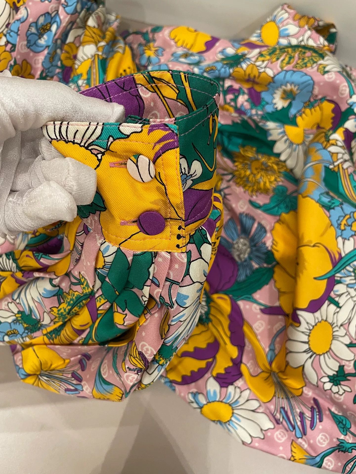 Gucci Gucci Women's Floral Dress Size M / US 6-8 / IT 42-44 - 8 Thumbnail