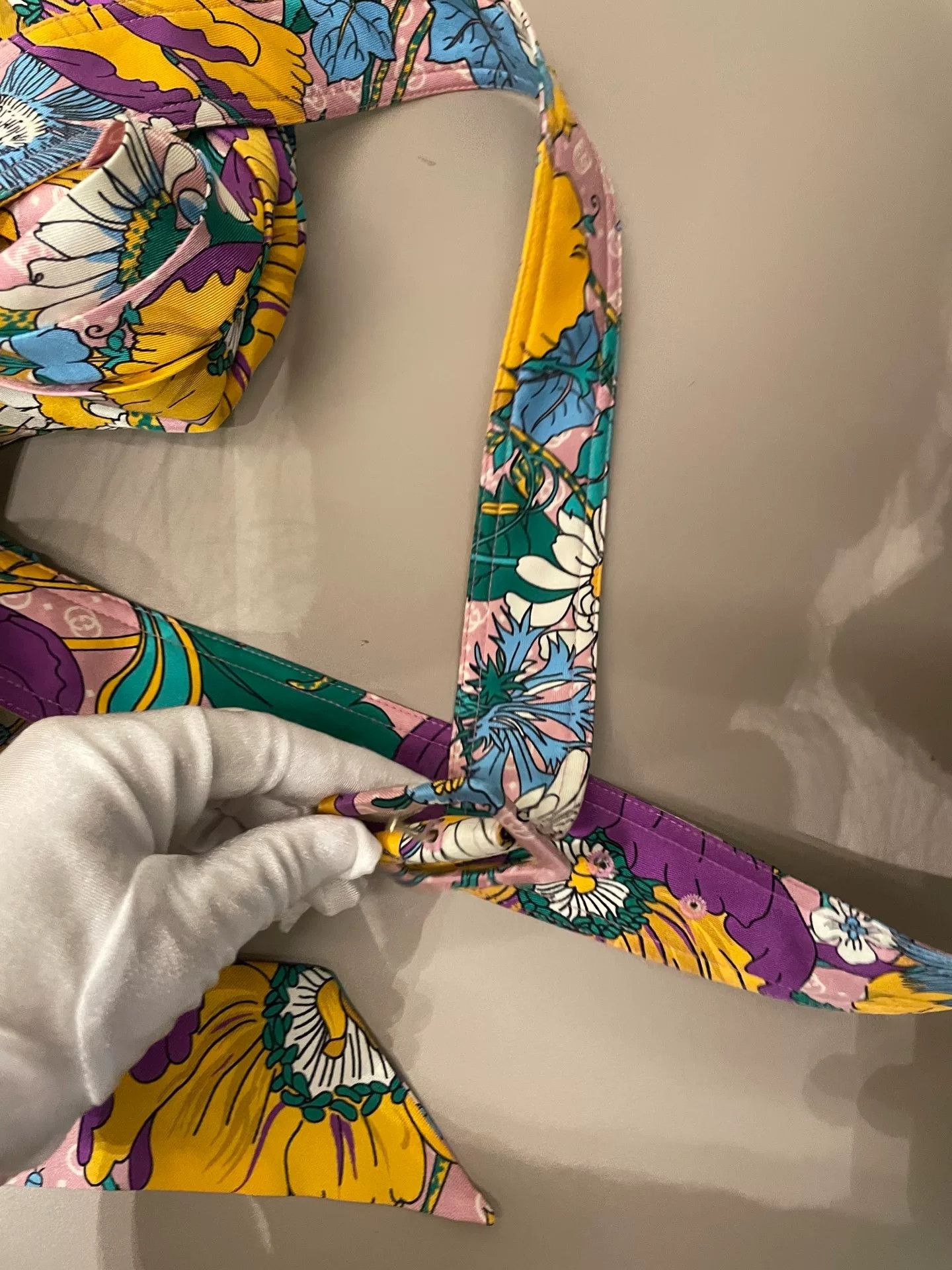 Gucci Gucci Women's Floral Dress Size M / US 6-8 / IT 42-44 - 7 Thumbnail