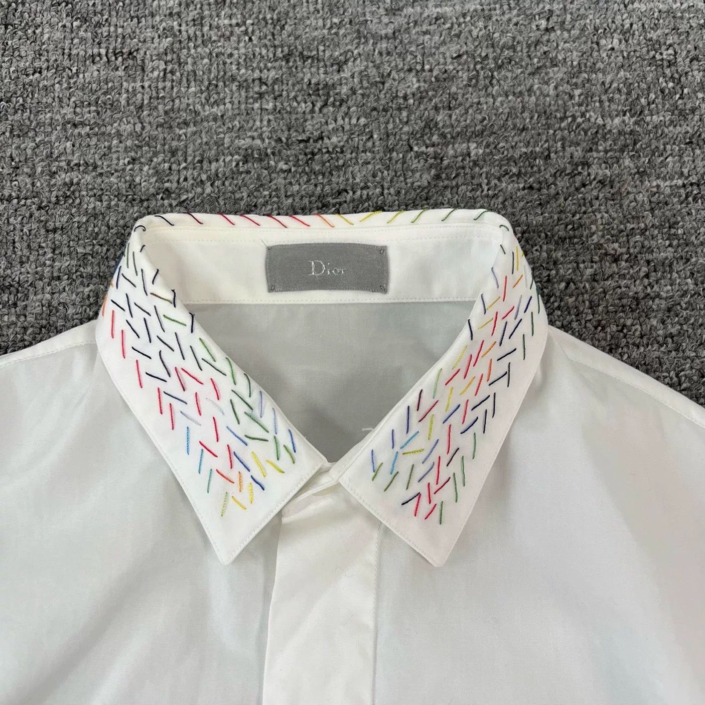 Dior Dior Limited Color Thread Collar Shirt Size M / US 6-8 / IT 42-44 - 2 Thumbnail