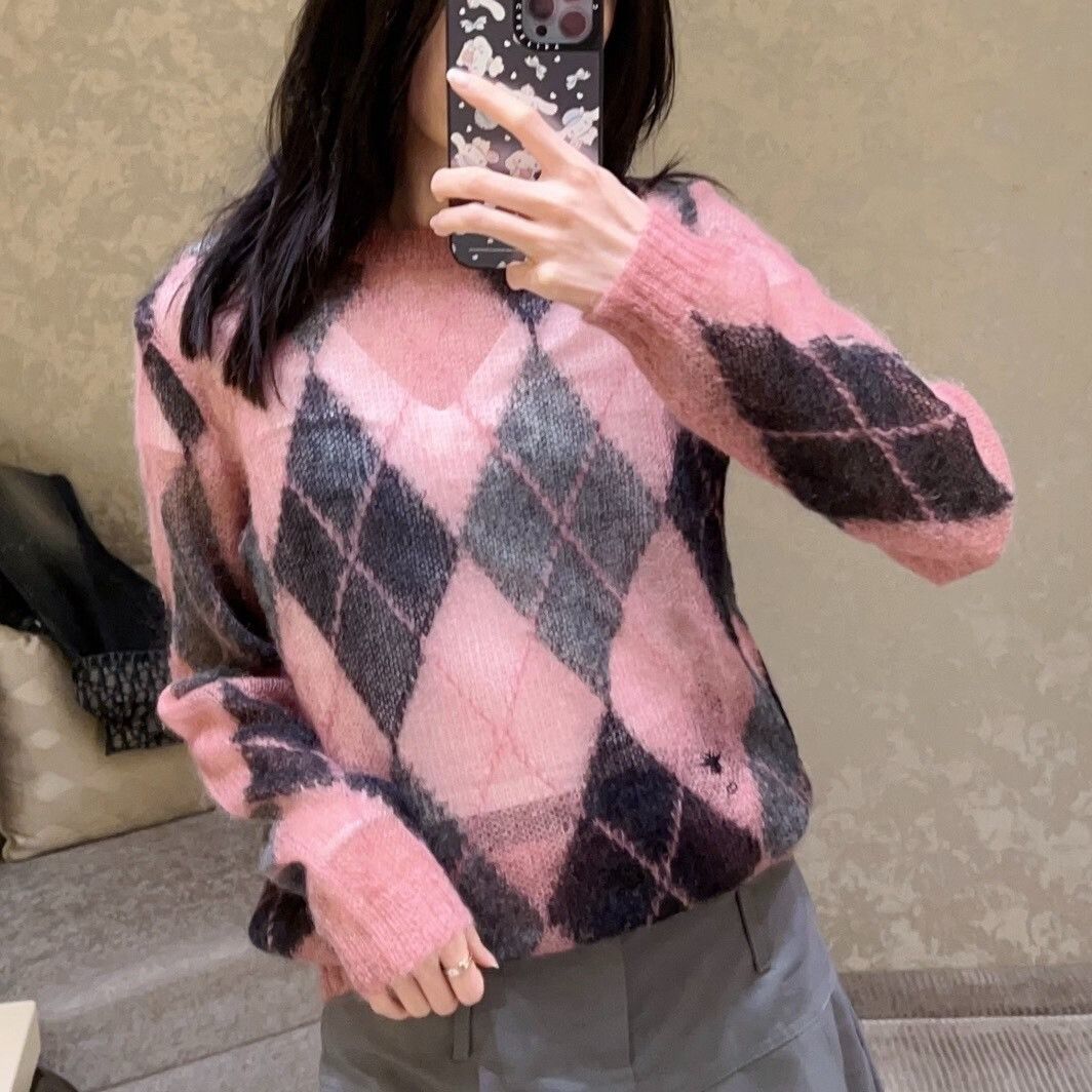 Dior Dior Spring 25 Pink Knit Sweater Size M / US 6-8 / IT 42-44 - 8 Thumbnail