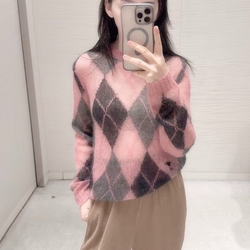 Dior Dior Spring 25 Pink Knit Sweater Size M / US 6-8 / IT 42-44 - 9 Thumbnail