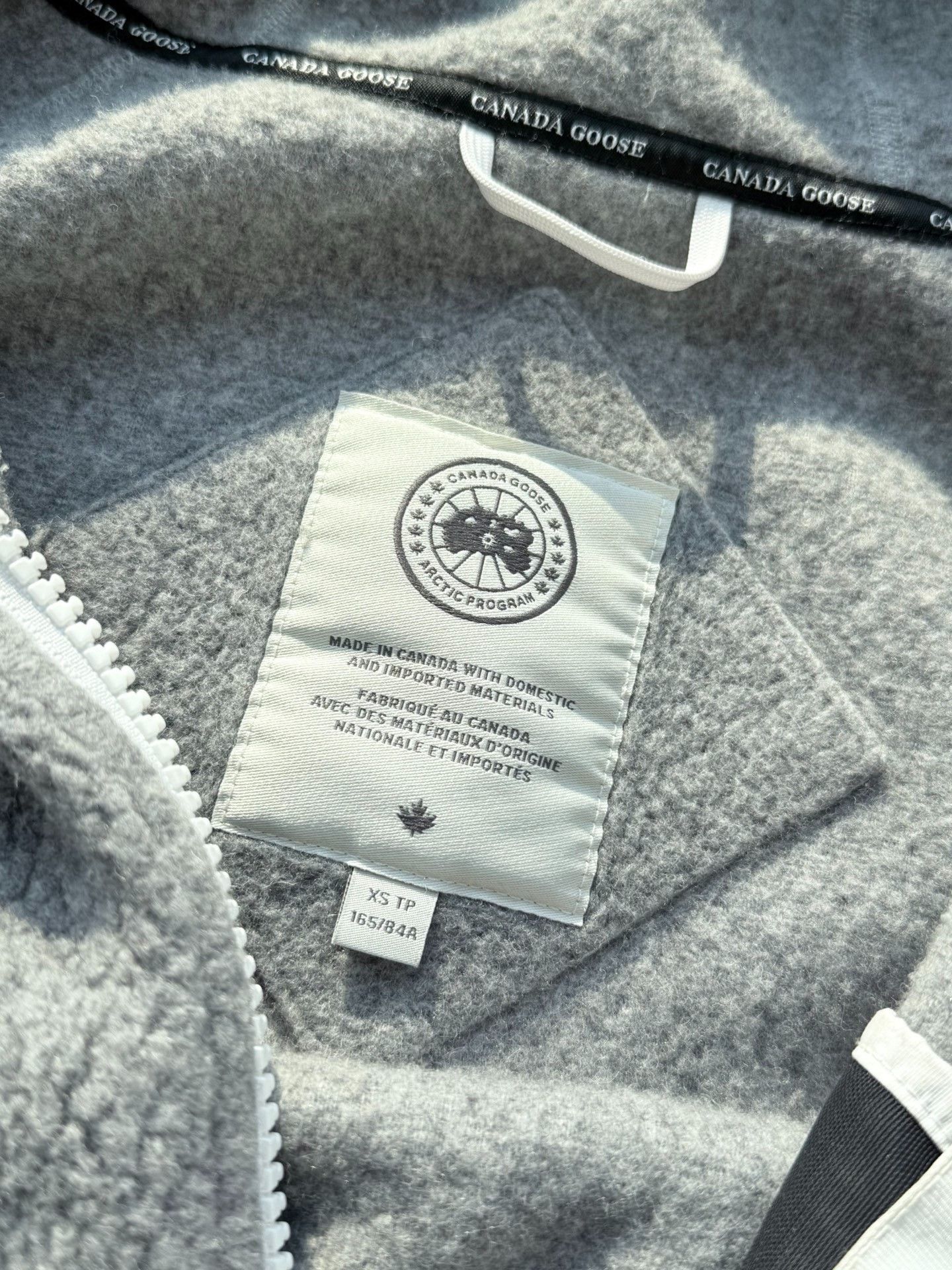 Canada Goose Canada Goose Gray Fleece Jacket Size US M / EU 48-50 / 2 - 3 Thumbnail