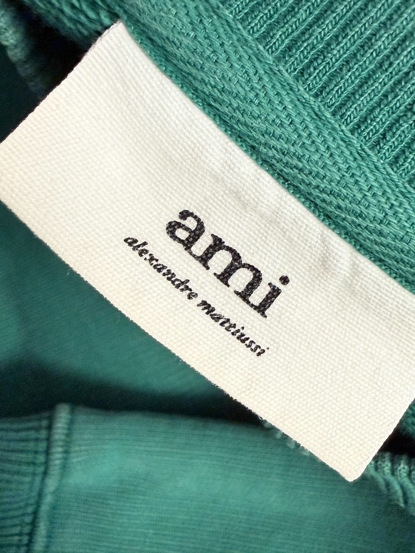 AMI Ami Mint Green Oversized Sweatshirt Size M / US 6-8 / IT 42-44 - 4 Thumbnail