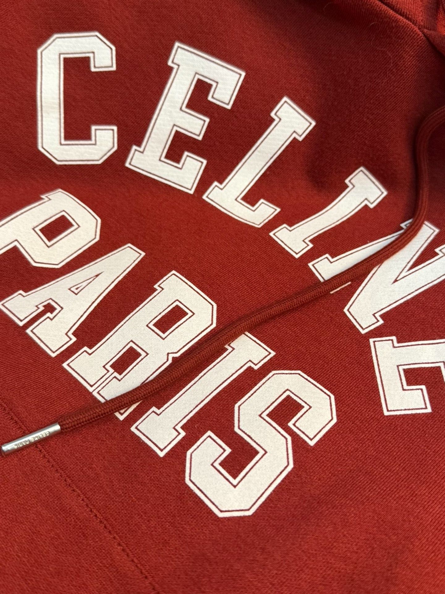 Celine Celine Red Letter Logo Sweatshirt Size M / US 6-8 / IT 42-44 - 2 Thumbnail