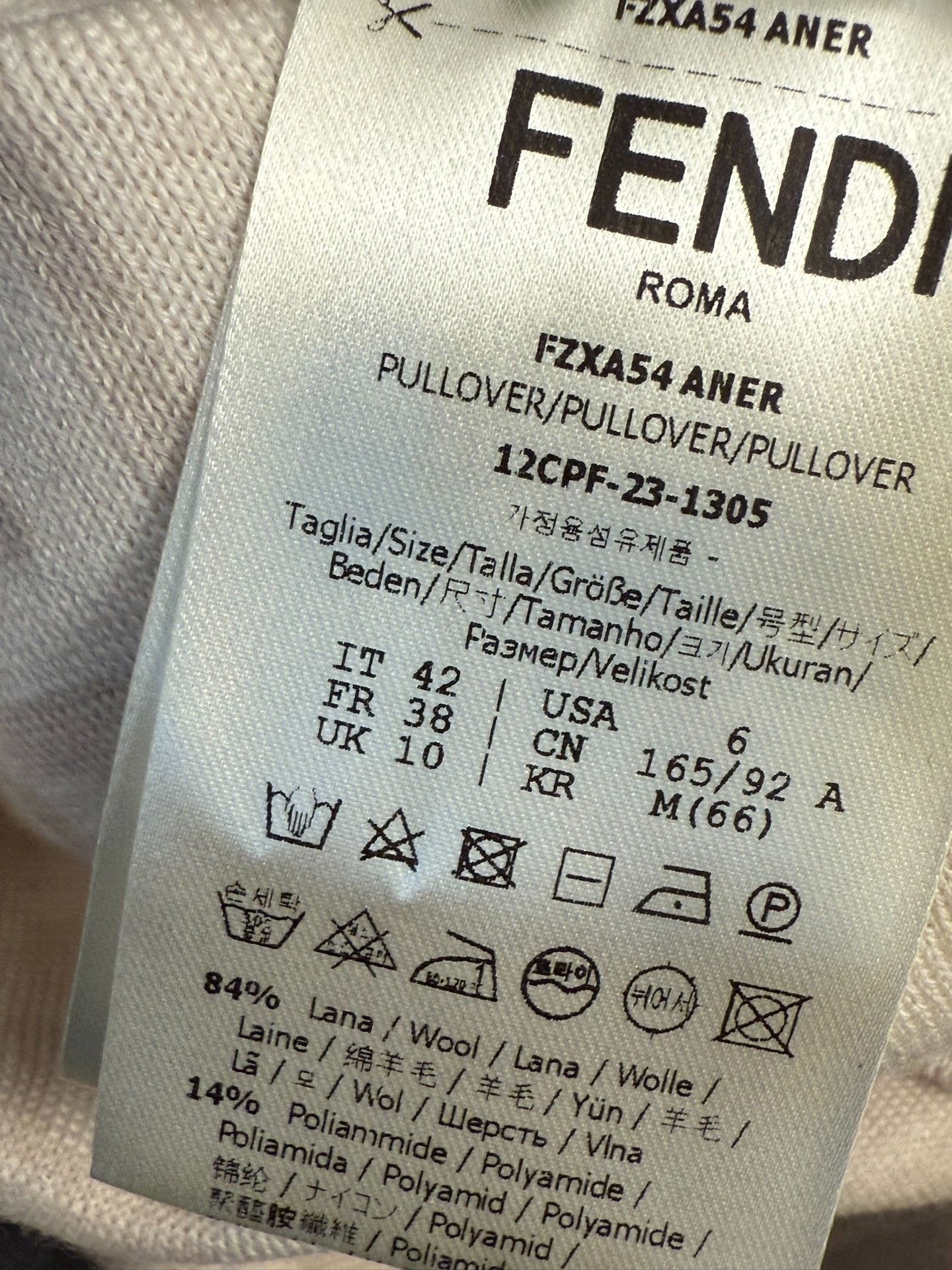 Fendi FENDI Reversible Sweatshirt Size US M / EU 48-50 / 2 - 4 Thumbnail