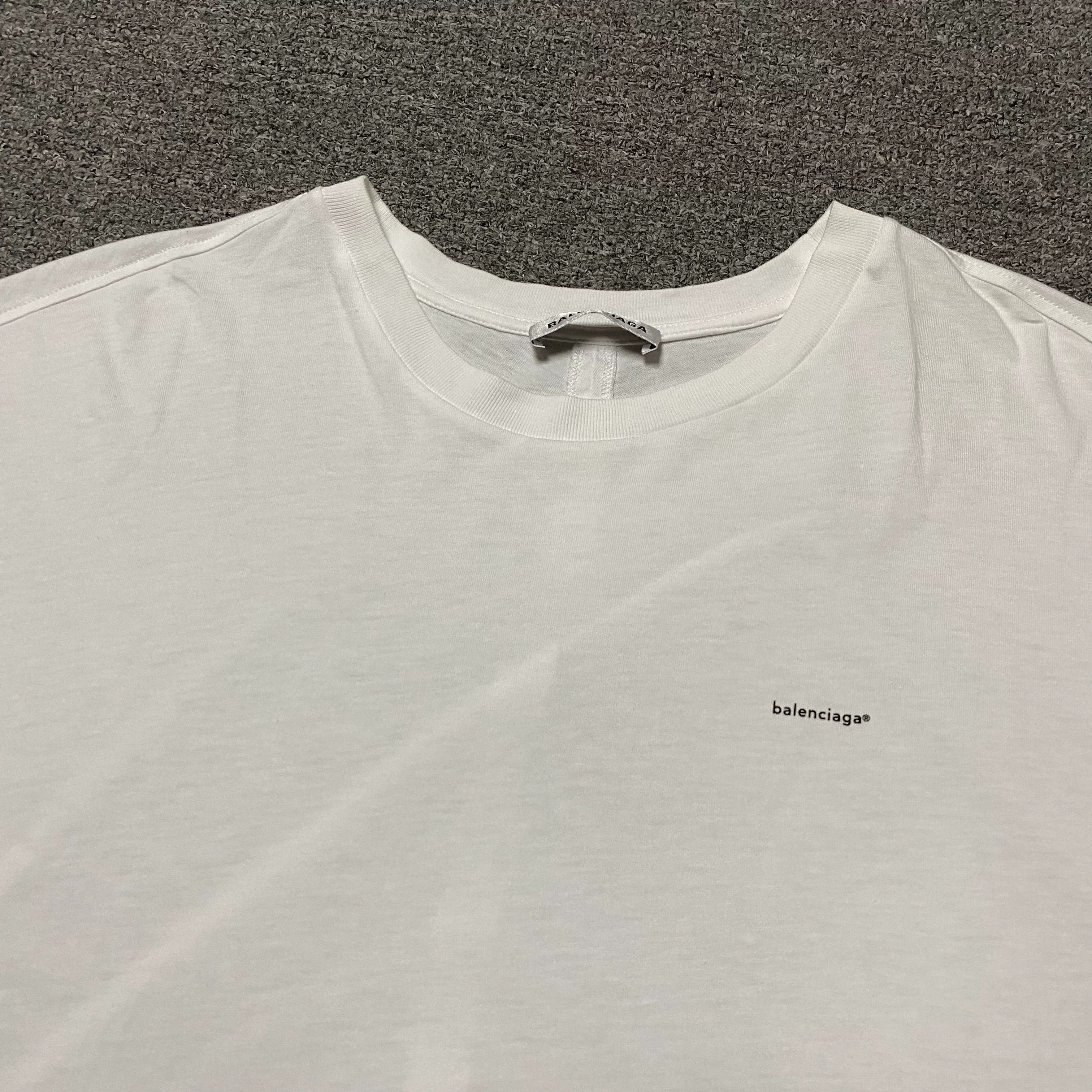 Balenciaga BALENCIAGA LOGO Short Sleeve Size US M / EU 48-50 / 2 - 3 Thumbnail