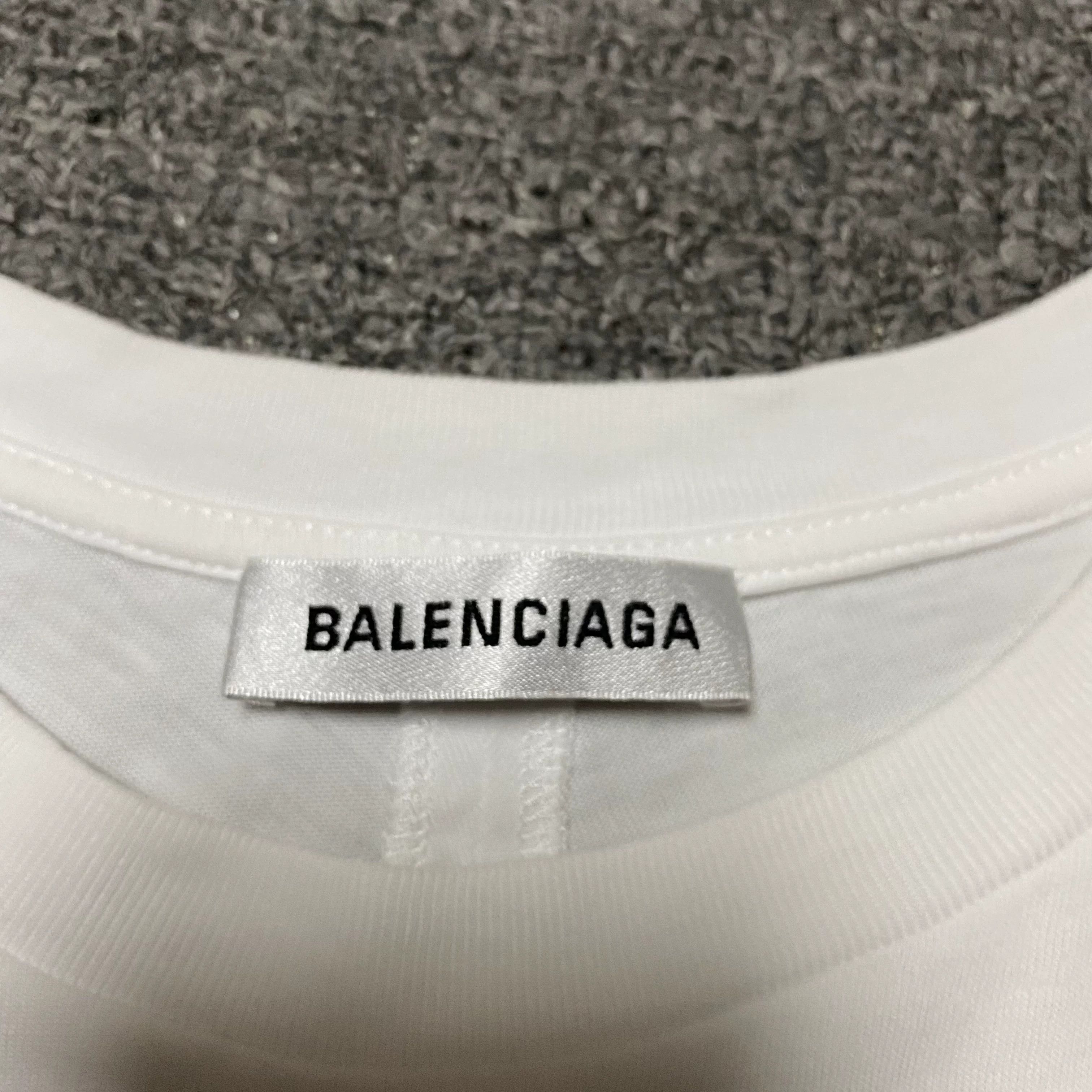 Balenciaga BALENCIAGA LOGO Short Sleeve Size US M / EU 48-50 / 2 - 4 Thumbnail