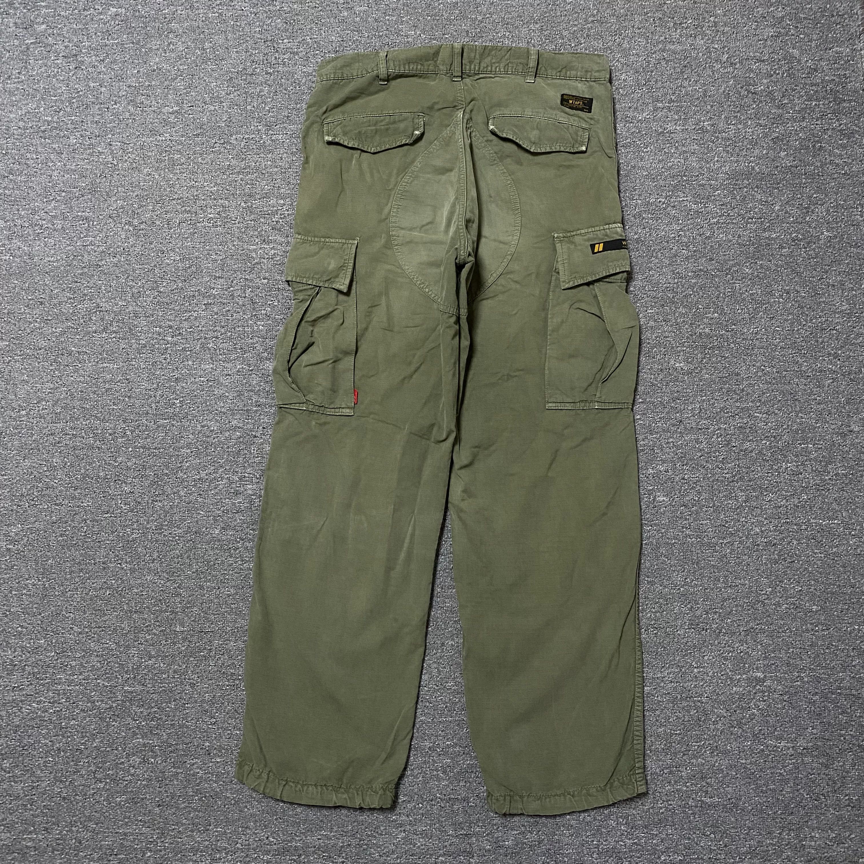 Wtaps WTAPS 15SS JUNGLE Tie-Dye Washed Cargo Pants Size US 28 / EU 44 - 2 Thumbnail