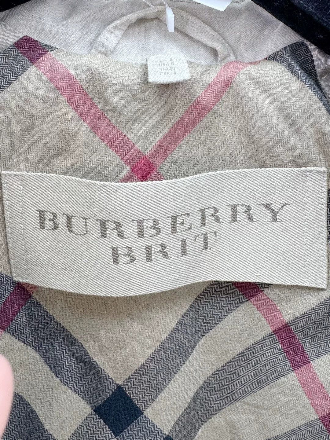 Burberry Burberry Short Trench Coat Jacket Size M / US 6-8 / IT 42-44 - 6 Thumbnail