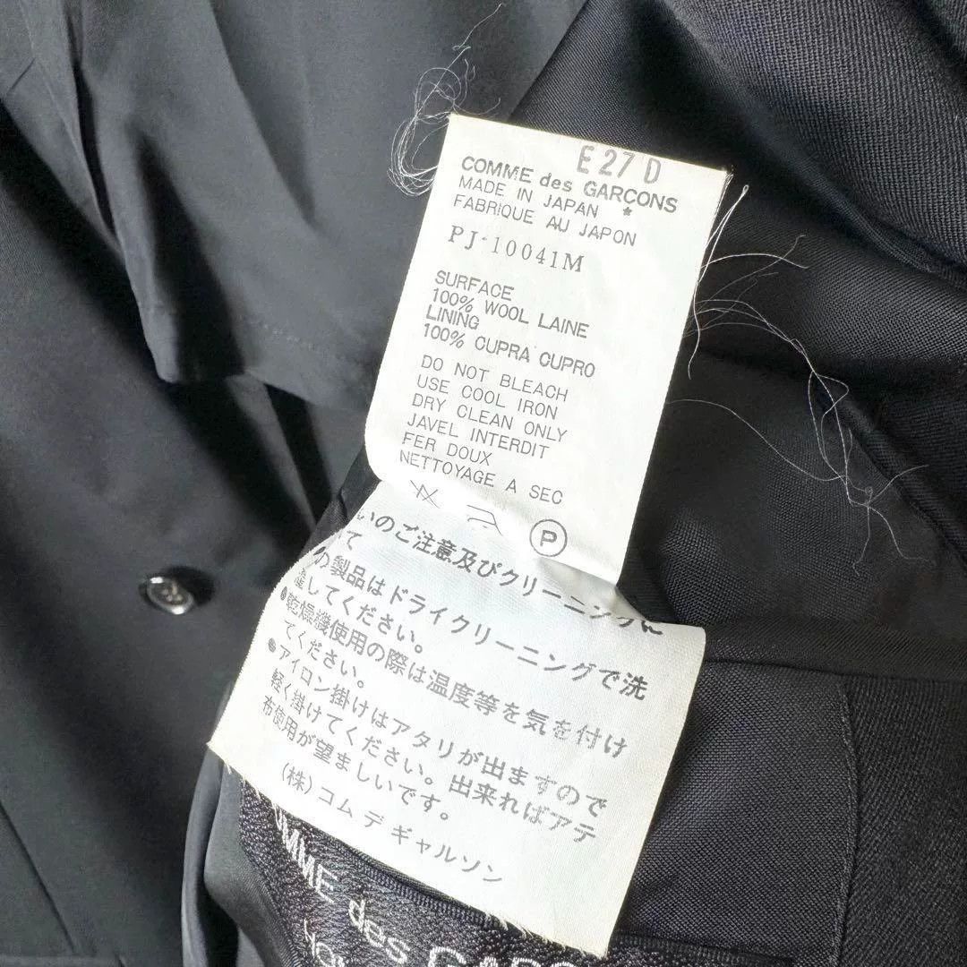 Comme des Garcons Homme Plus Comme des Garcons PLUS 90s Vintage Blazer Size US M / EU 48-50 / 2 - 9 Thumbnail