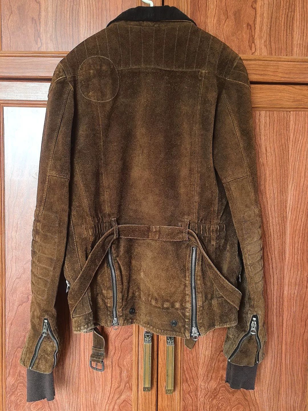 Golden Goose Golden Goose Sheepskin Moto Jacket Size US XXS / EU 40 - 2 Thumbnail
