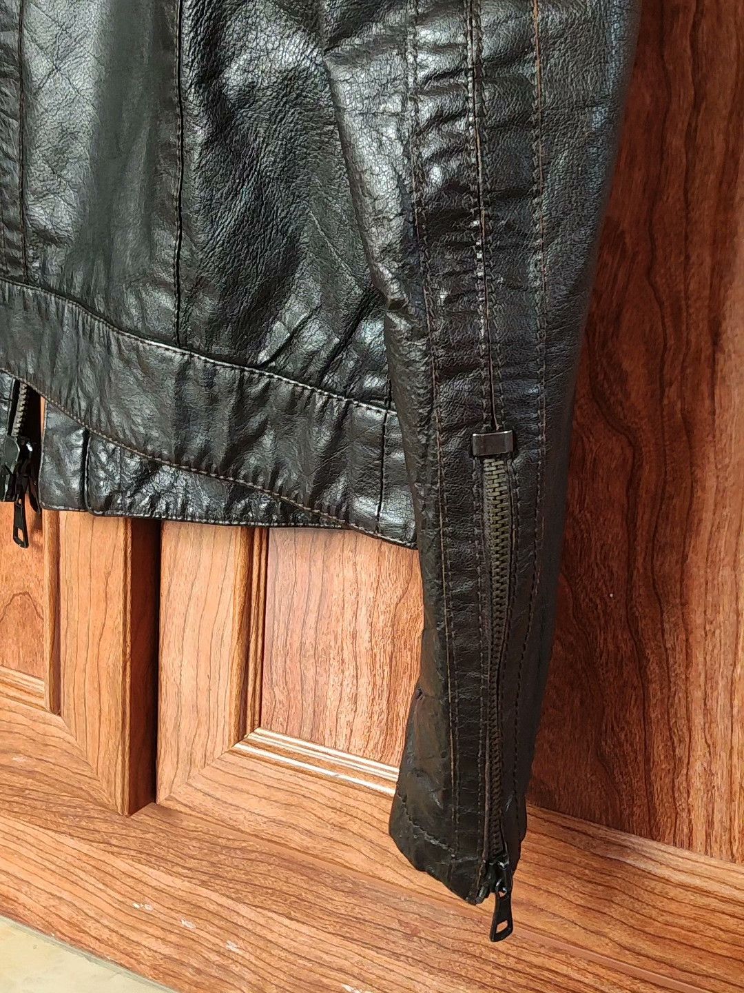 Boggi Brogden Calfskin Leather Jacket Italy Size US S / EU 44-46 / 1 - 3 Thumbnail