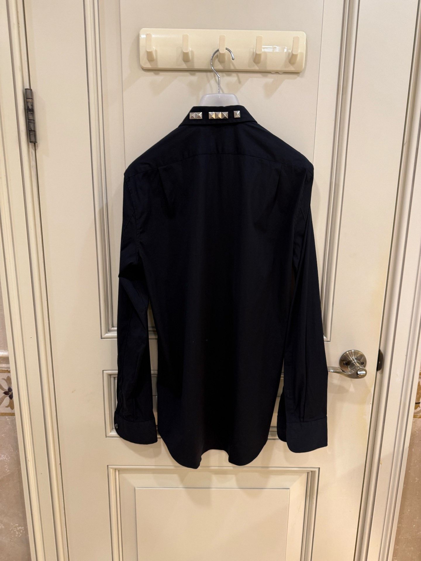 Alexander McQueen Alexander McQueen Rivet Collar Cotton Shirt Size US M / EU 48-50 / 2 - 8 Thumbnail