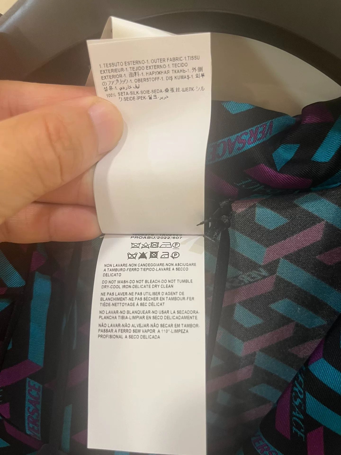 Versace Versace Classic Print Silk Shirt Jacket Size US M / EU 48-50 / 2 - 5 Thumbnail