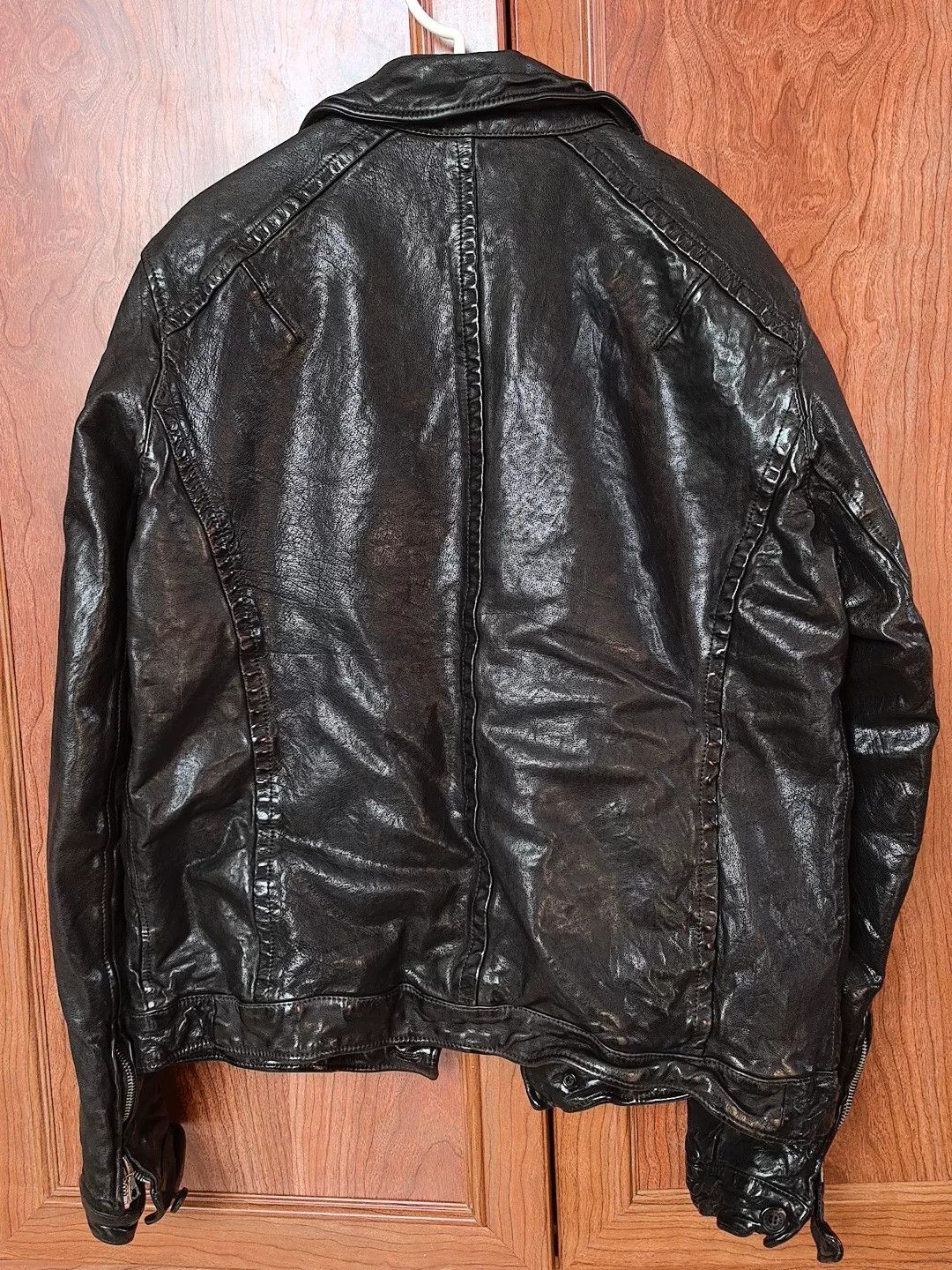 Neil Barrett Neil Barrett Pitt Style Buffalo Leather Jacket XXS Size US XXS / EU 40 - 2 Thumbnail