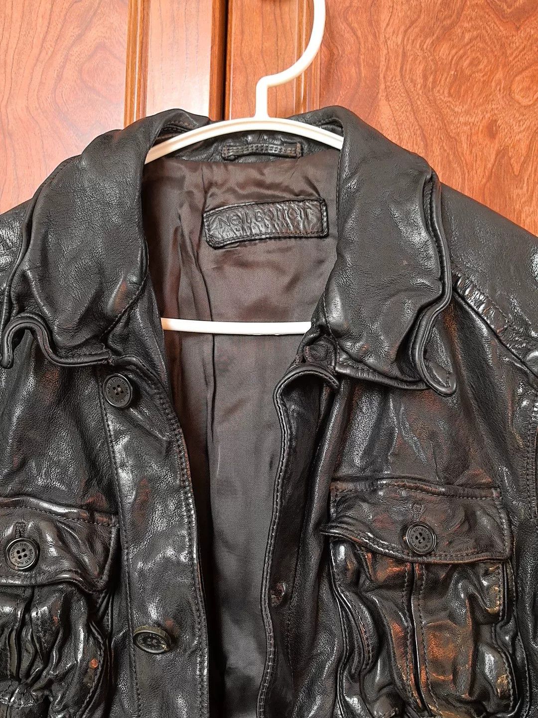 Neil Barrett Neil Barrett Pitt Style Buffalo Leather Jacket XXS Size US XXS / EU 40 - 4 Thumbnail