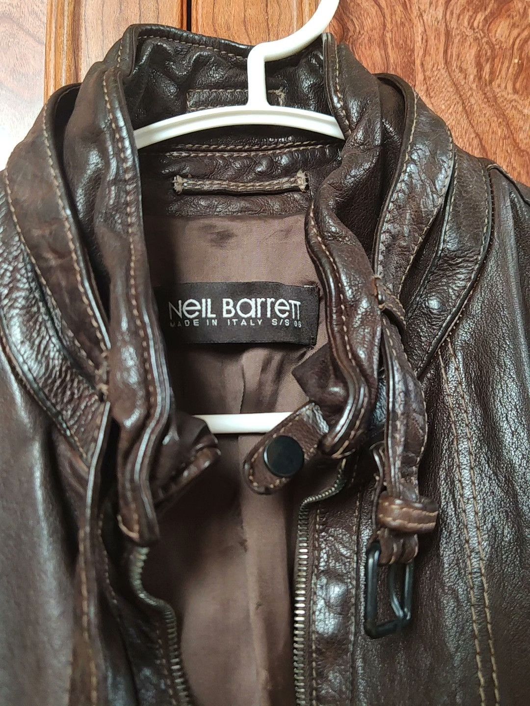 Neil Barrett Neil Barrett Baby Buffalo Leather Jacket S Size US S / EU 44-46 / 1 - 5 Thumbnail