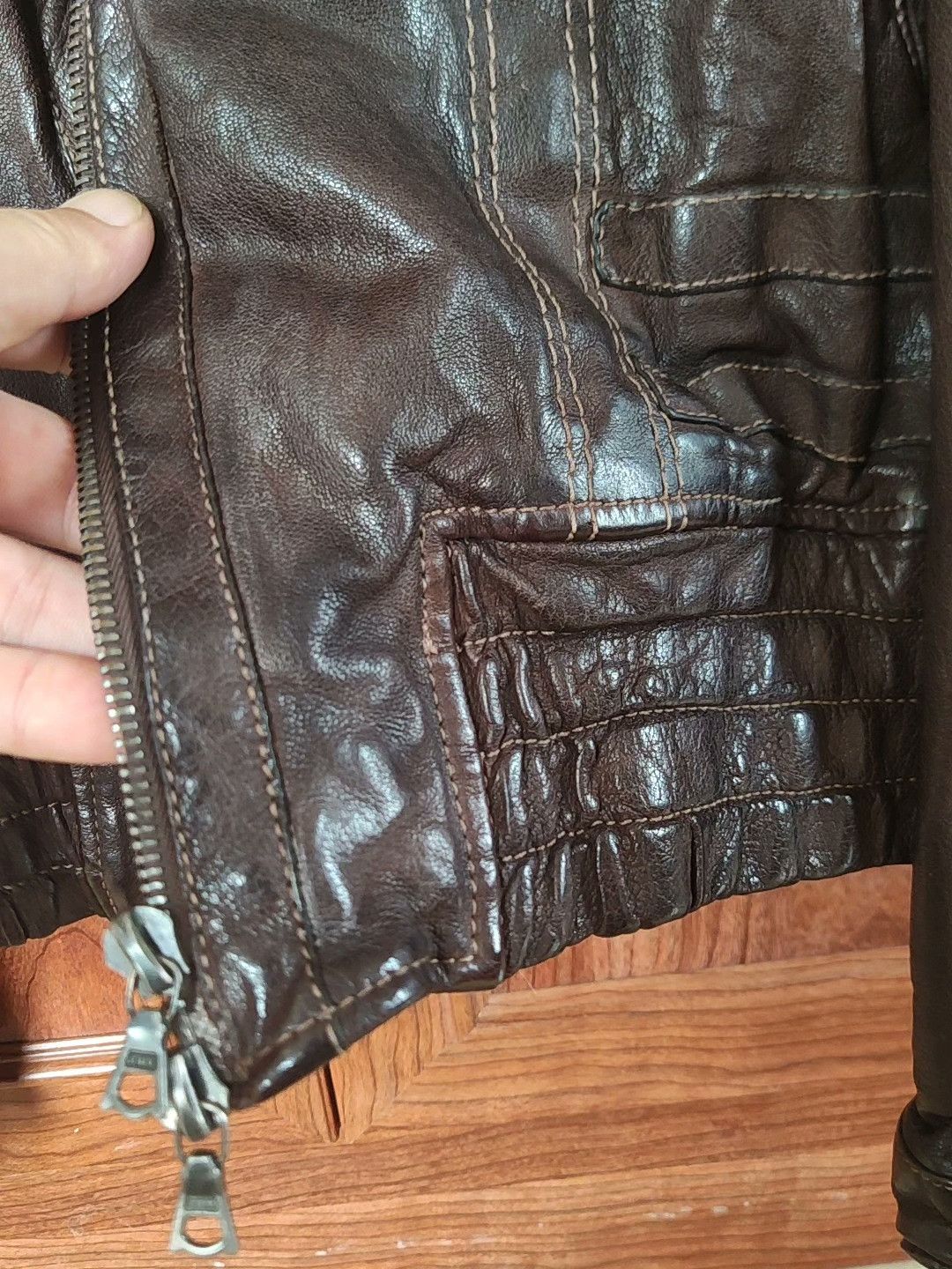 Neil Barrett Neil Barrett Baby Buffalo Leather Jacket S Size US S / EU 44-46 / 1 - 6 Thumbnail
