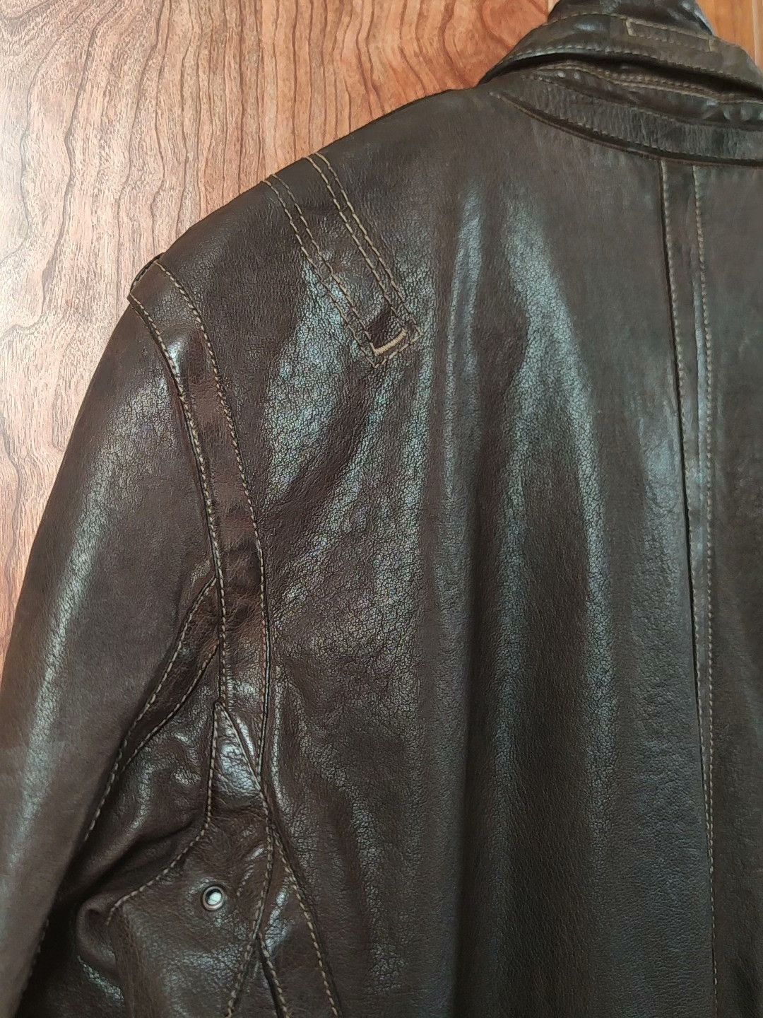 Neil Barrett Neil Barrett Baby Buffalo Leather Jacket S Size US S / EU 44-46 / 1 - 4 Thumbnail
