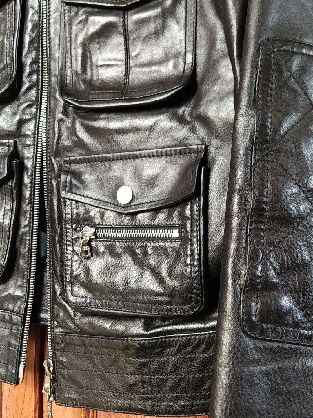 Neil Barrett Neil Barrett Horse Leather Jacket XS Italy Size US XS / EU 42 / 0 - 6 Thumbnail