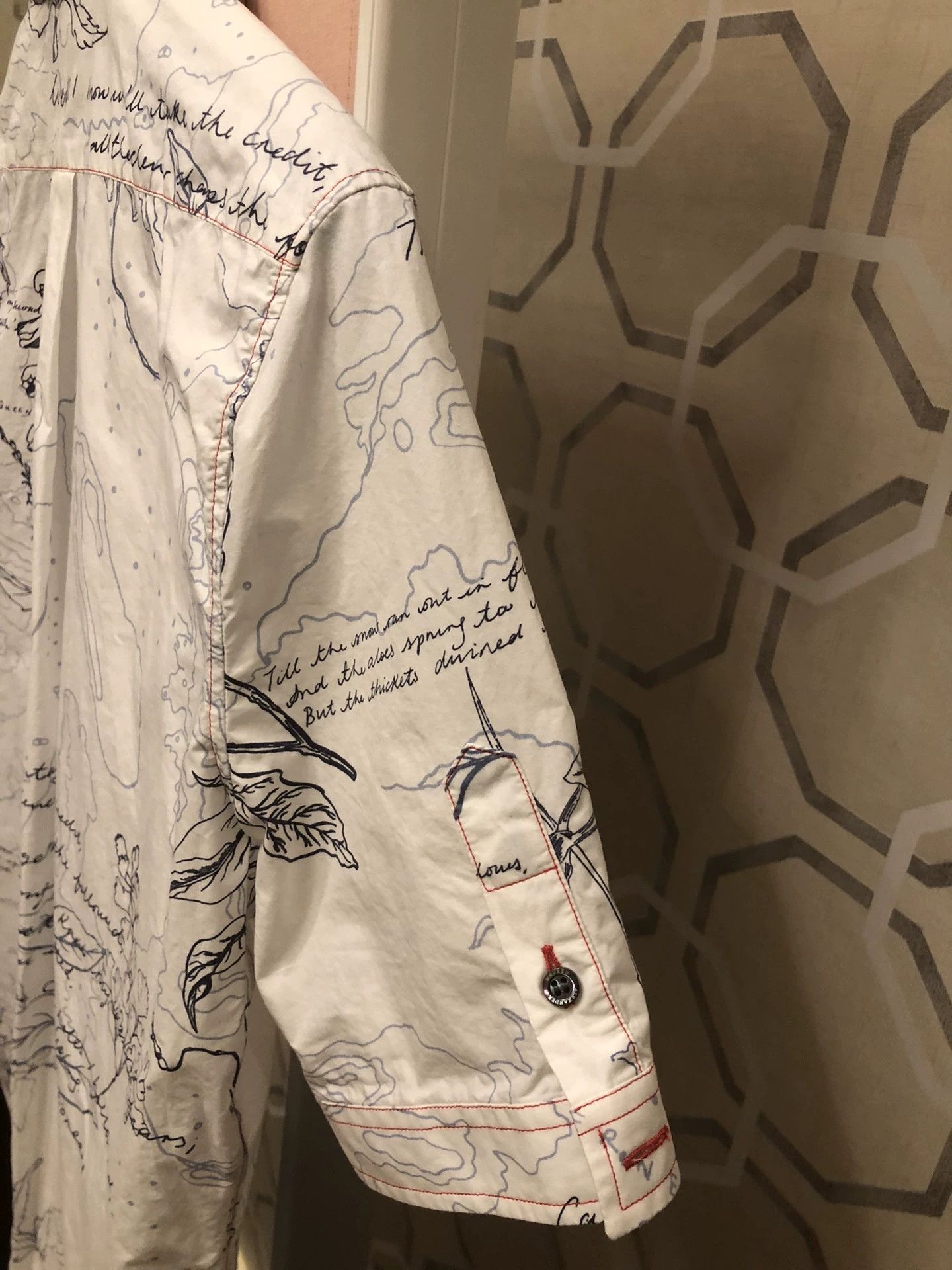 Alexander McQueen Alexander McQueen Plant Print Short-Sleeve Shirt Size US M / EU 48-50 / 2 - 6 Thumbnail