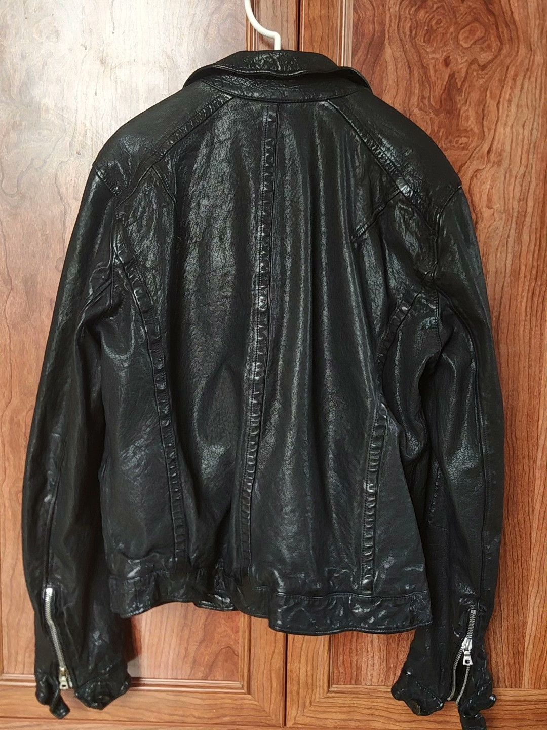 Neil Barrett Neil Barrett Pitt Style Leather Jacket Size US XS / EU 42 / 0 - 2 Thumbnail