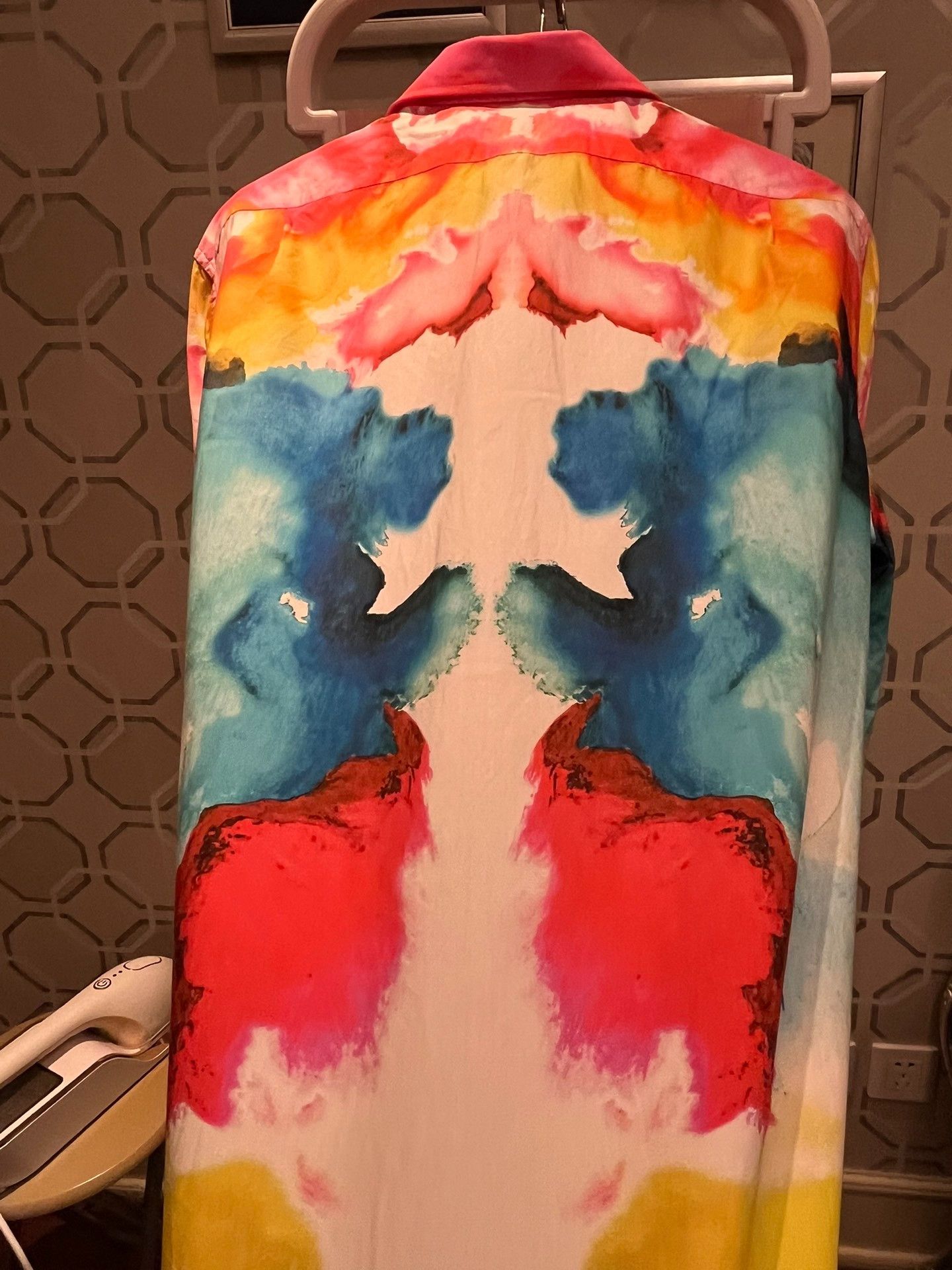 Alexander McQueen Alexander McQueen Watercolor Print Shirt Size US M / EU 48-50 / 2 - 7 Thumbnail