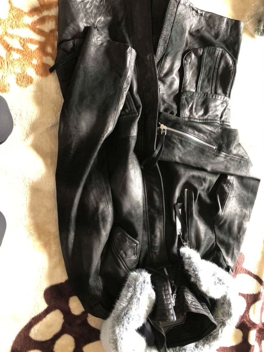 14th Addiction 14th Addiction Long Sheep Leather Coat Size M / US 6-8 / IT 42-44 - 5 Thumbnail