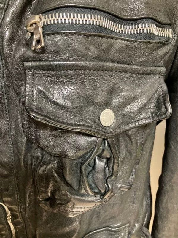 Neil Barrett Neil Barrett XS Leather Biker Jacket Size US XS / EU 42 / 0 - 3 Thumbnail