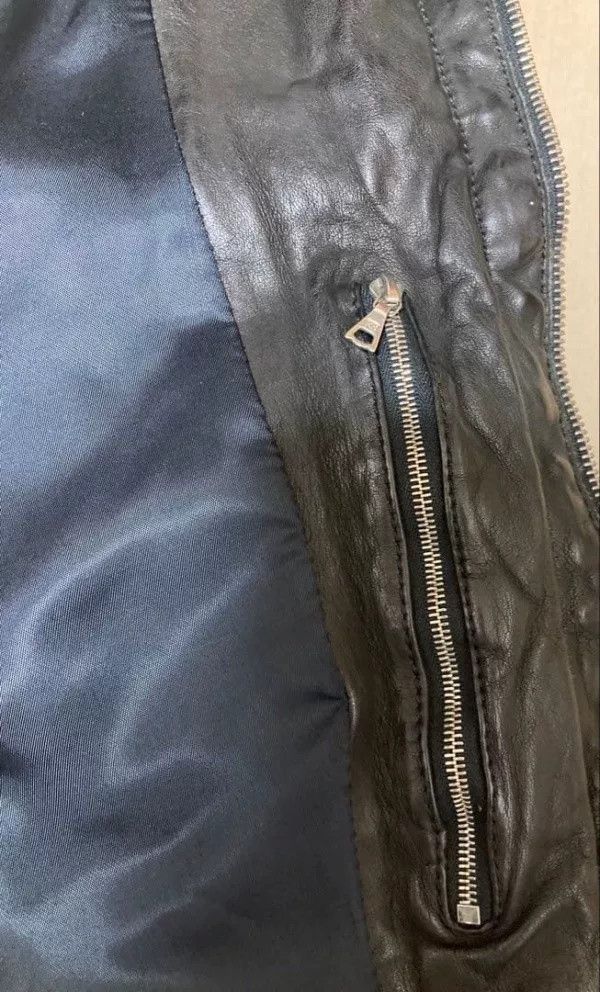 Neil Barrett Neil Barrett XS Leather Biker Jacket Size US XS / EU 42 / 0 - 7 Thumbnail
