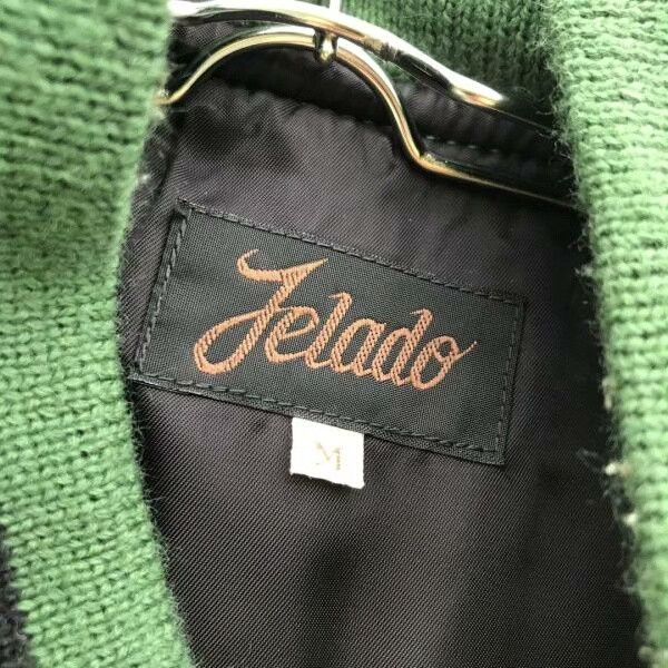 Jelado Jelado Leather Baseball Jacket Calf Sleeves M Size US M / EU 48-50 / 2 - 5 Thumbnail