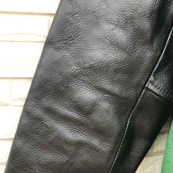 Jelado Jelado Leather Baseball Jacket Calf Sleeves M Size US M / EU 48-50 / 2 - 4 Thumbnail