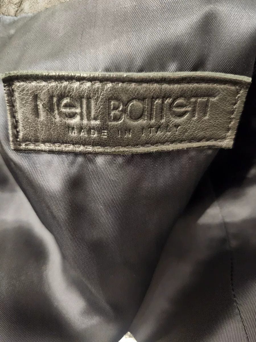 Neil Barrett Neil Barrett Women's Water Buffalo Leather Jacket XXS Size XXS / US 00 / IT 34 - 8 Thumbnail