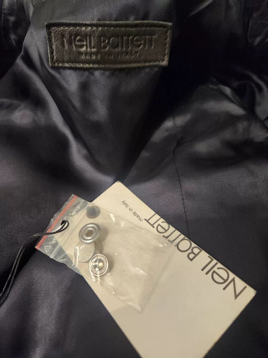 Neil Barrett Neil Barrett Women's Water Buffalo Leather Jacket XXS Size XXS / US 00 / IT 34 - 5 Thumbnail