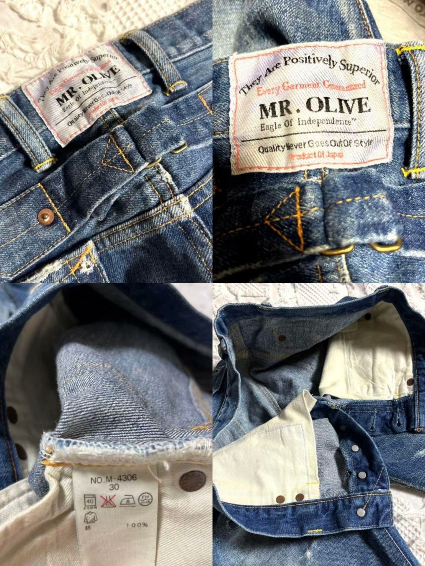 Mr. Olive MR. OLIVE Jeans w30 Made in Japan Size US 30 / EU 46 - 9 Thumbnail