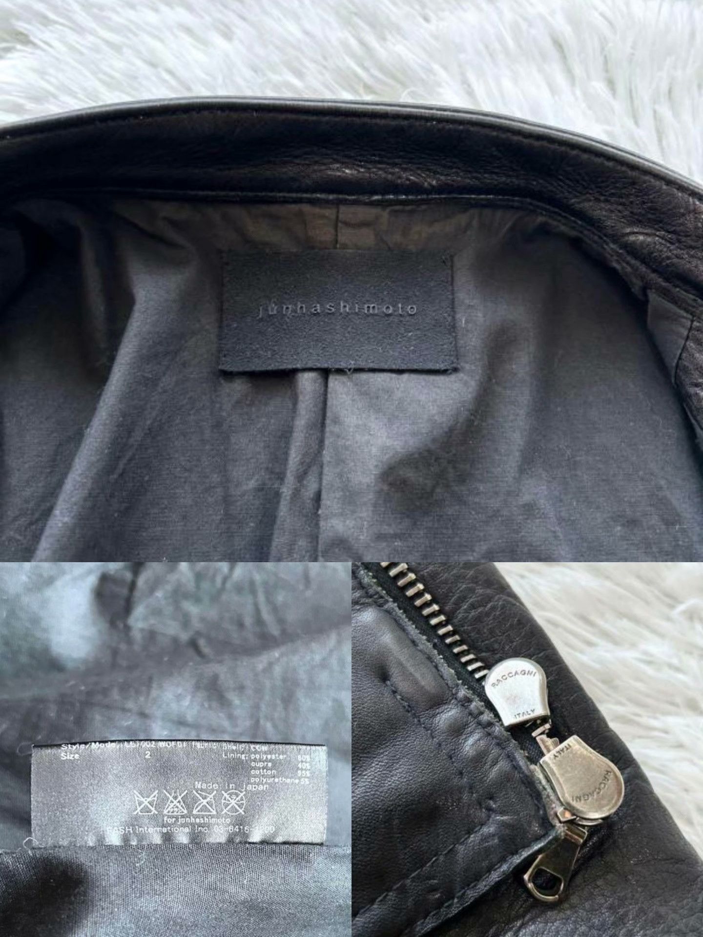 junhashimoto junhashimoto Leather Rider Jacket Size 2 Size US M / EU 48-50 / 2 - 9 Thumbnail