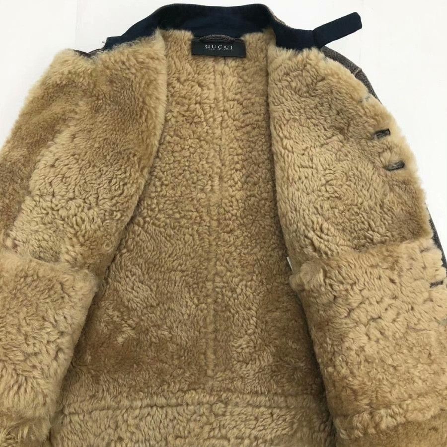 Gucci Gucci Leather Fur Coat Size 44 Italy Size US S / EU 44-46 / 1 - 3 Thumbnail