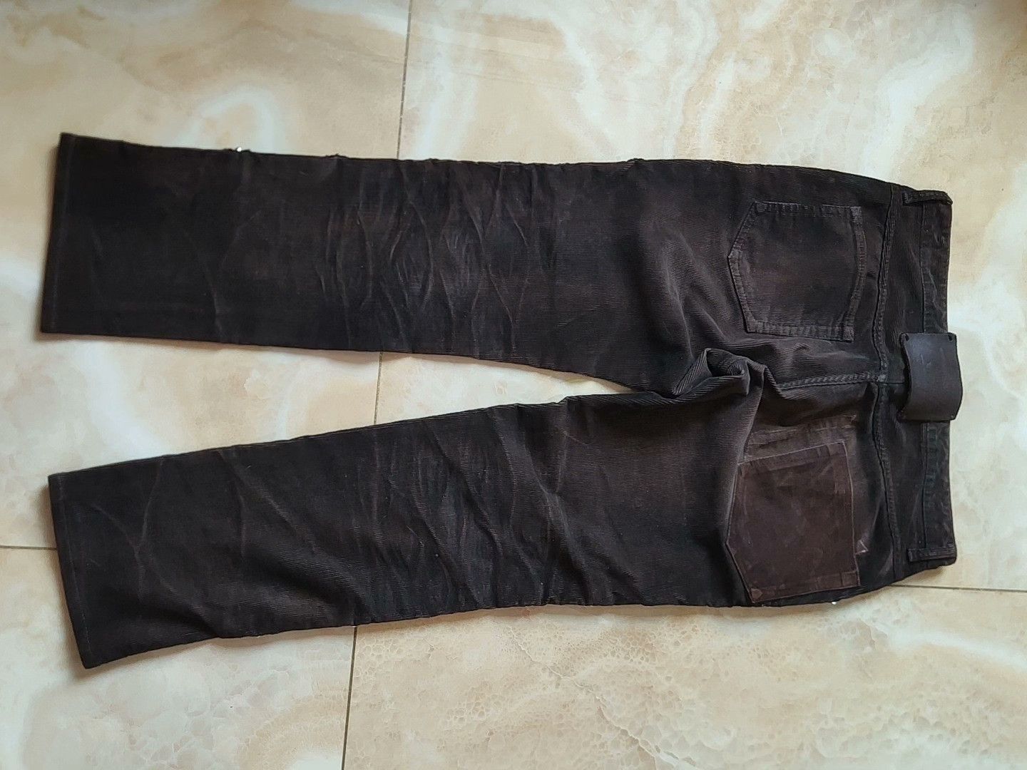 Yoshio Kubo Katayama Isamu Gemstone Corduroy Jeans Size 41" - 5 Thumbnail