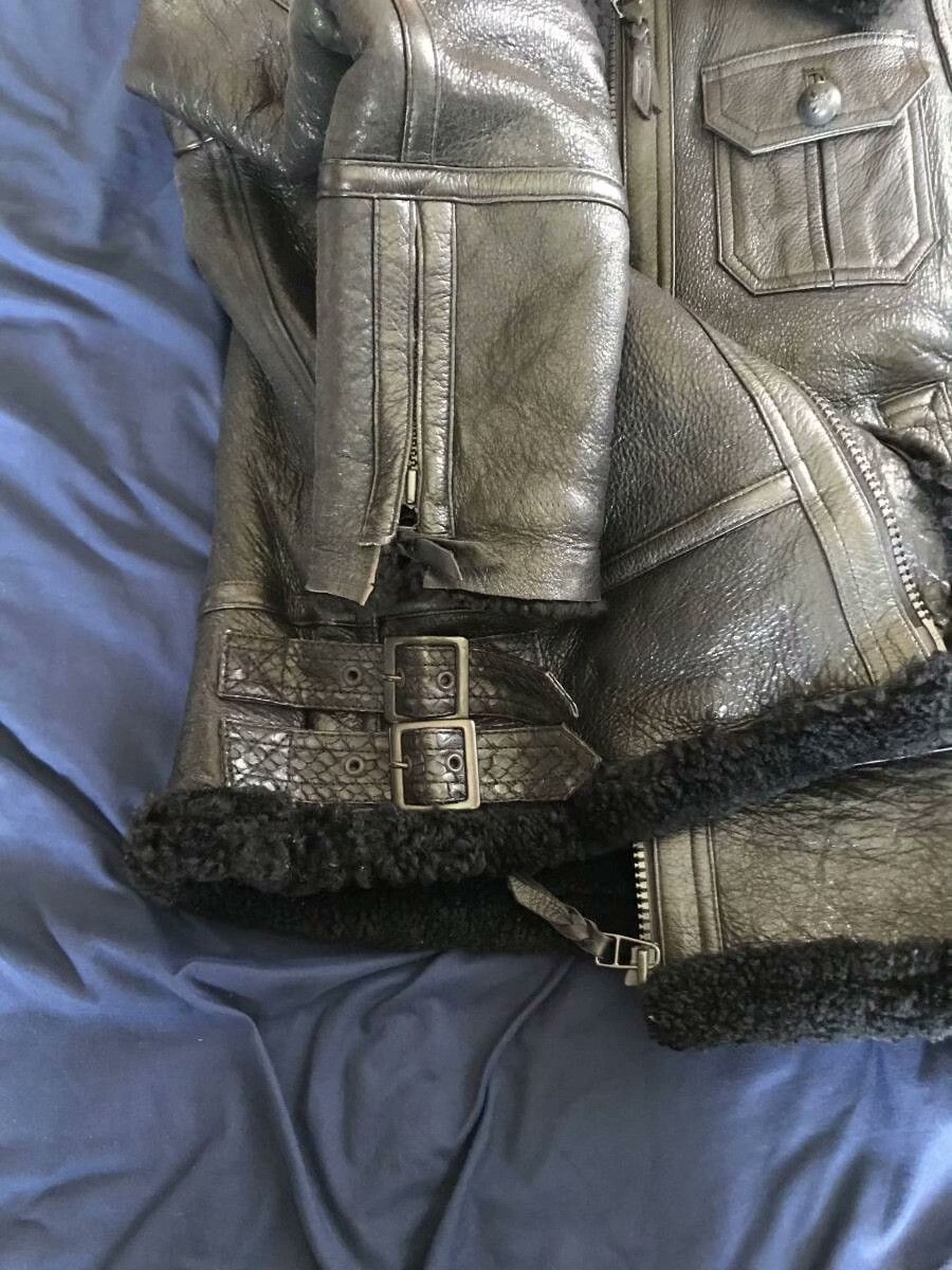 Roen ROEN Deer-Snake-Sheep Leather Jacket 46 Size US S / EU 44-46 / 1 - 4 Thumbnail
