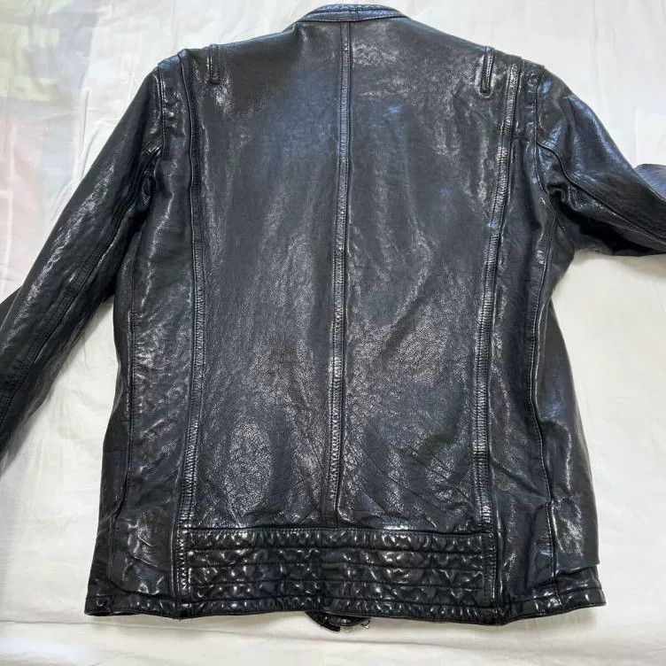 Neil Barrett Neil Barrett Leather Jacket XXS Italy Size US XXS / EU 40 - 2 Thumbnail