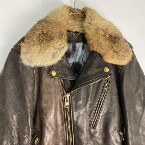FranCisT MOR.K.S FranCisT_MOR.K.S. Horse Leather Moto Jacket Size US M / EU 48-50 / 2 - 5 Thumbnail