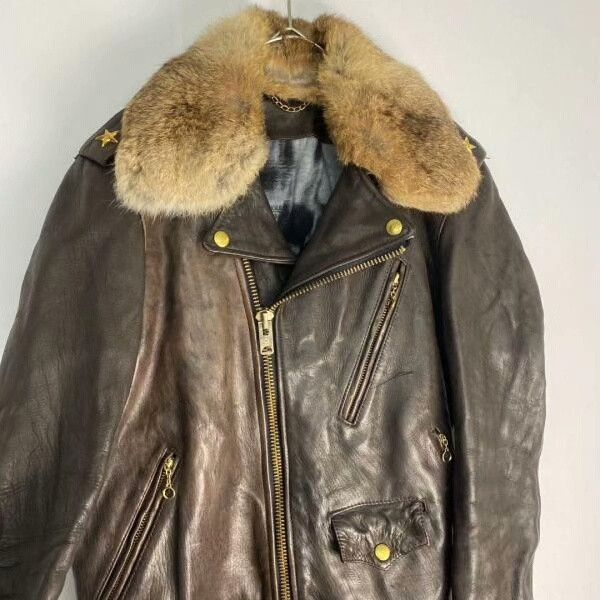 FranCisT MOR.K.S FranCisT_MOR.K.S. Horse Leather Moto Jacket Size US M / EU 48-50 / 2 - 3 Thumbnail