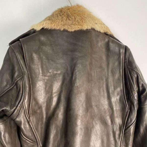 FranCisT MOR.K.S FranCisT_MOR.K.S. Horse Leather Moto Jacket Size US M / EU 48-50 / 2 - 6 Thumbnail
