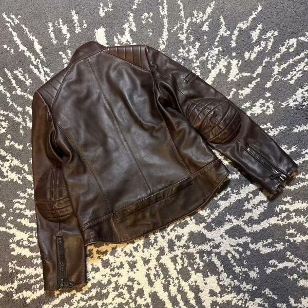 RIPVANWINKLE Ripvanwinkle Thick Cowhide Leather Jacket Size US S / EU 44-46 / 1 - 4 Thumbnail