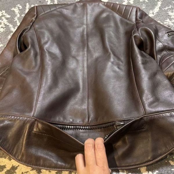 RIPVANWINKLE Ripvanwinkle Thick Cowhide Leather Jacket Size US S / EU 44-46 / 1 - 5 Thumbnail