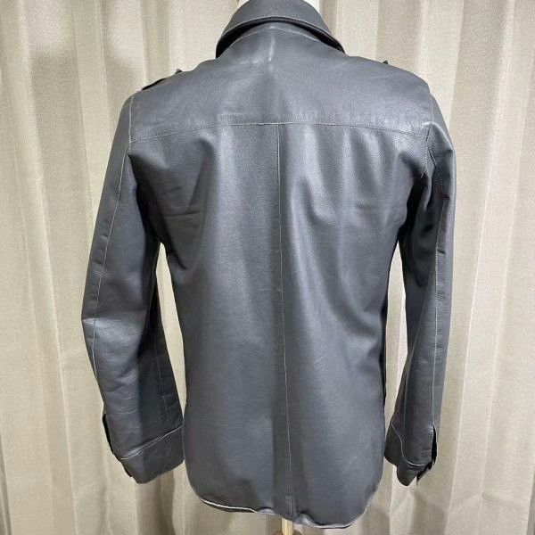 Marco Pescarolo Marco Tagliaferri Goat Leather Jacket Italy Size US S / EU 44-46 / 1 - 3 Thumbnail